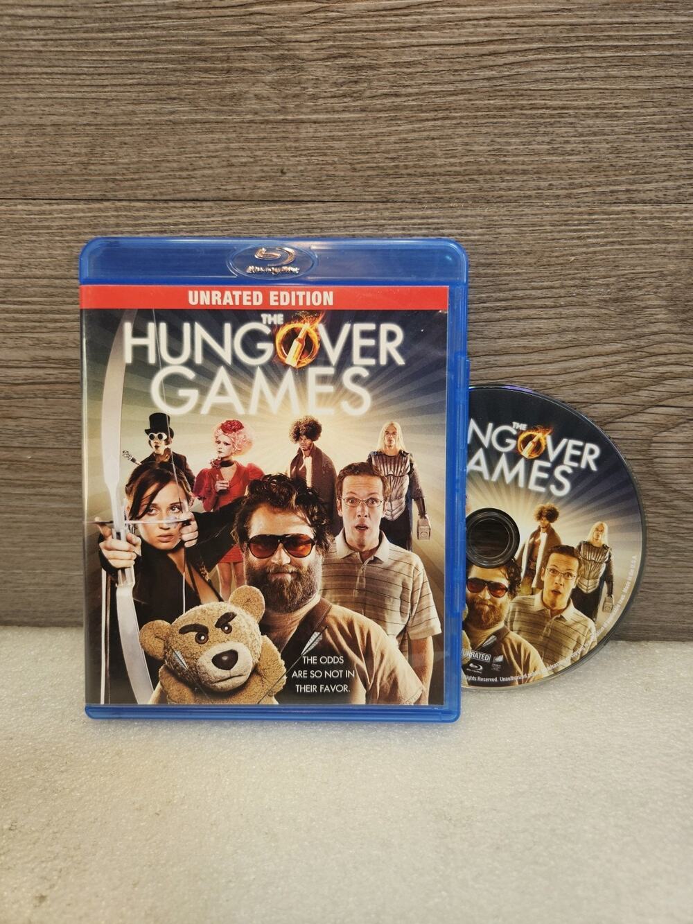 The Hungover Games, Unrated Edition Blu-ray RARE Multi Region